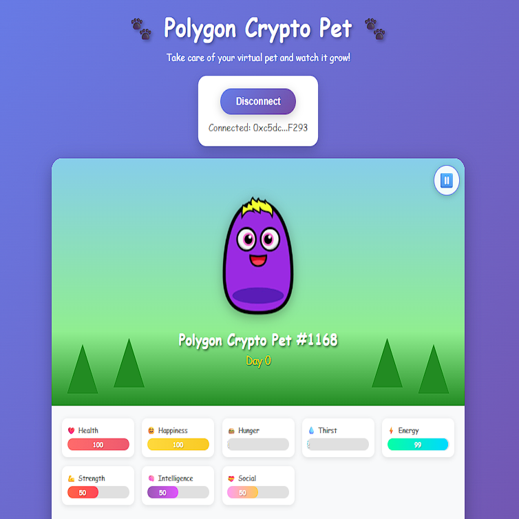 Polygon Crypto Pet